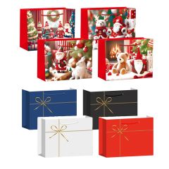 Kinkekott XMAS DAY L, 40x31x12cm, mix