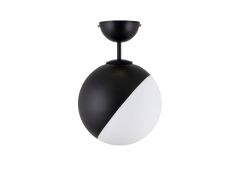 Vannitoalamp Contur, must/valge