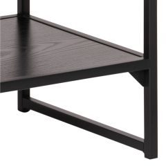 TV-laud SEAFORD 120x33xH46cm, must