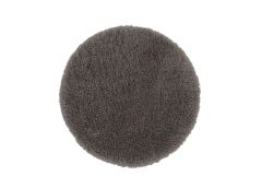 Ümmargune vaip Curly Ø 90 cm, tumehall