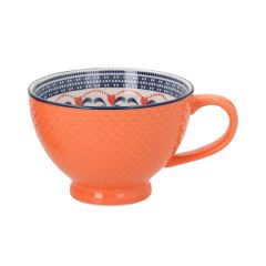 Kruus SEREN H7,7cm 355ml, oranž/sinine