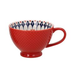 Kruus SEREN H7,7cm 355ml, punane/sinine