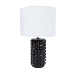 Laualamp DUNIK H39cm, must