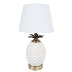 Laualamp ANANAS H45cm, valge