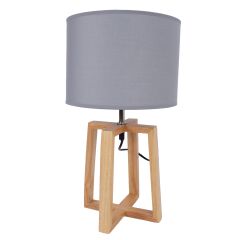 Laualamp WOODEN H44,5cm, helehall