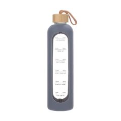 Joogipudel GLASS H28cm 1L, klaasist, hal