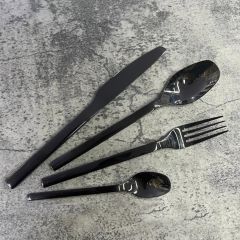 Söögiriistad DUNE 24-osa, must