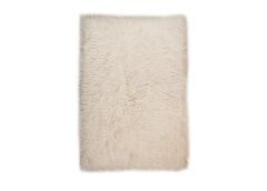Villavaip Flokos 250x350 cm, naturaalne valge