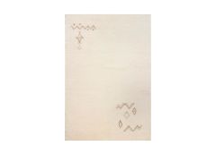 Vaip Hadj 70x140 cm, valge