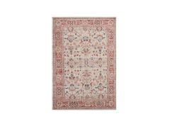 Vaip Florence 200x290 cm, elevandiluuvärvi/punane