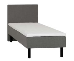 Kušett LANDE 90x200cm, peatsiotsaga, hal