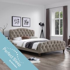 Voodi SANDRA 160x200cm, madratsiga HARMO