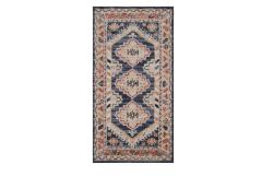 Vaip Florence 120x170 cm, tumesinine/beež