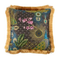 Padi GLAMUUR 45x45cm, karvase äärega, paabulind