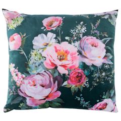 Padi HOLLY 65x65cm, roosiline / tumerohe