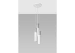 Laelamp Borgio 3, valge/hall