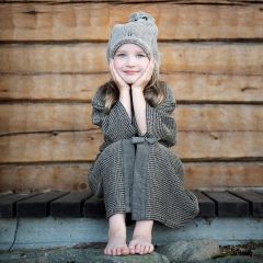 Hommikumantel RENTO BROWN, laste S/M