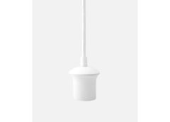 Tekstiilkaabel ümar 120 cm, valge