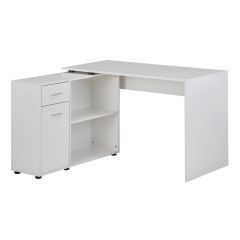 Kirjutuslaud 120 cm, valge