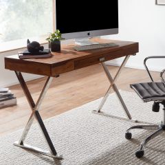 Kirjutuslaud 120x55x78 cm, sheesham /kroom