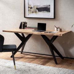 Kirjutuslaud 180x90x76 cm, akaatsia