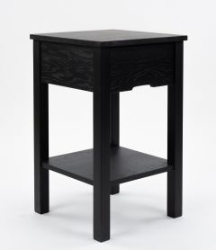 Öökapp Sleepwell, 40x40xK65 cm, tamm, must