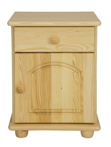 Öökapp SN104, 42x35xK55 cm, mänd, naturaalne, parempoolne