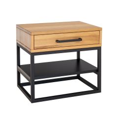 Öökapp SN372, 50x35xK45 cm, tamm + metall, värvivalik