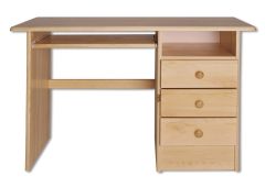 Arvutilaud BR106, 115x53xK75 cm, mänd, naturaalne