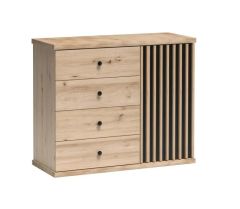 Kummut Cali C-5, 101,6x40,5xK85,4 cm