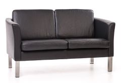 Diivan Boss 2-ne, 150x84xK81 cm, nahk-kunstnahk