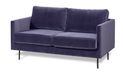 Diivan Catania 2-ne, 156x90xK84 cm, metallist jalad