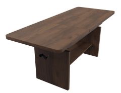 Diivanilaud Janek, reguleeritav, 116-156x62xK59-70 cm, Orzech Warmia