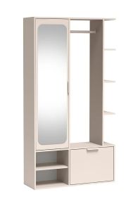 Esikukapp Nala, 100x33xK189,4 cm, kašmiir