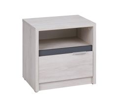 Öökapp Denver SNOC, Valge tamm/grafiit läikega