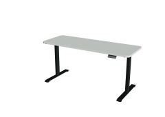Elektriliselt kõrguses reguleeritav laud JUNIOR 160x60, R60 ümardatud nurgad