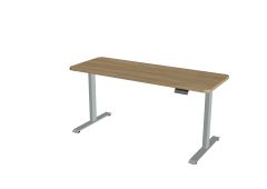 Elektriliselt kõrguses reguleeritav laud JUNIOR 160x60, R60 ümardatud nurgad