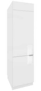 Köögi külmikukapp Campari ZL 6-2137, 60x58xK213,7 cm, valge läikega