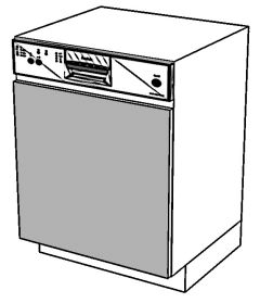 Köögi nõudepesumasina uksepaneel Campari FZ 6A, 60x1,8xK57 cm