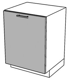 Köögi nõudepesumasina uksepaneel Elin FZ 6B, 60x1,9xK71,3 cm