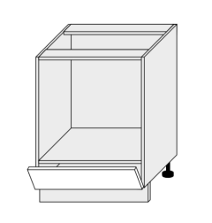 Köögi põrandaahjukapp Optimum D11K 60, 60x50xK82 cm