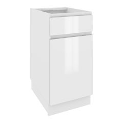 Köögi põrandakapp Campari DS 4-1 STM, 40x54xK82 cm, valge läikega