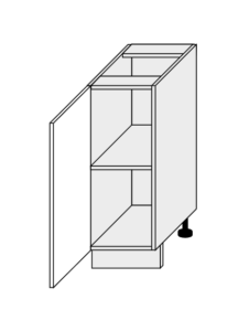 Köögi põrandakapp D1D 30, 30x50xK82 cm