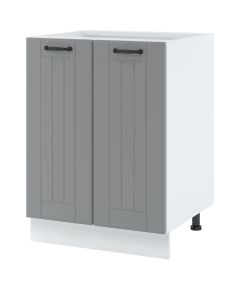 Köögi põrandakapp Lora D6 P/L, 60x54xK82 cm, hall