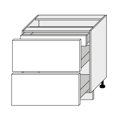 Köögi põrandakapp sahtlitega D2 A-80-1A, 80x50xK82 cm