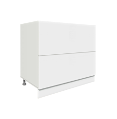 Köögi põrandakapp sahtlitega D2 A-60, 60x50xK82 cm, valge