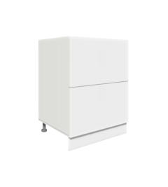 Köögi põrandakapp sahtlitega D2 M-60, 60x50xK82 cm, valge