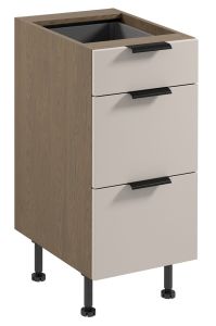 Köögi põrandakapp Sorento D40S3, Baltic storm + beež