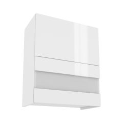 Köögi seinakapp Campari WWPO 6-72, 60x32xK72 cm, valge läikega