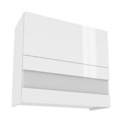 Köögi seinakapp Campari WWPO 8-72, 80x32xK72 cm, valge läikega